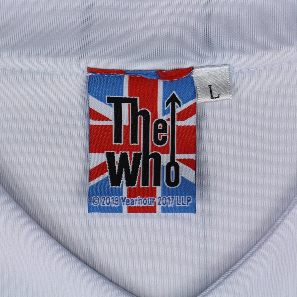 The Who Moving On 19 Baseball Jersey Shirt Mens Size L Polyester Short Sleeve - Picture 3 of 10
